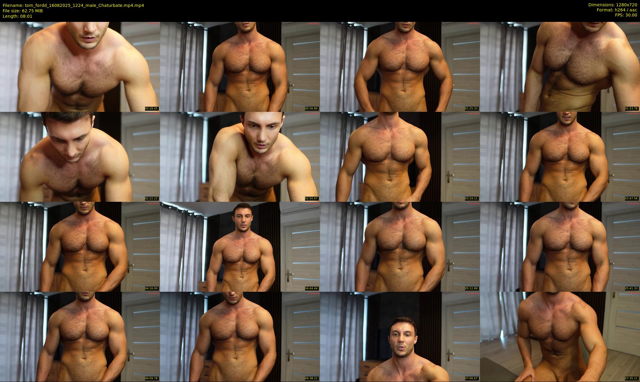 tom_fordd — 9 minute Chaturbate male cam show recording, 720p, Aug 16, 2025