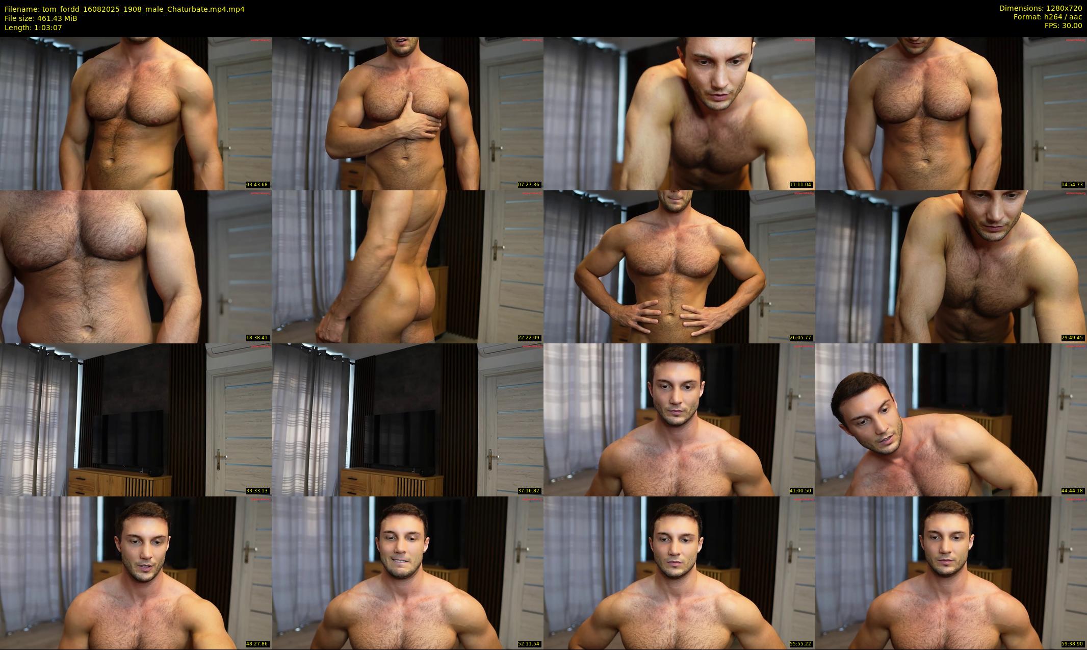 tom_fordd — 64 minute Chaturbate male cam show recording, 720p, Aug 16, 2025
