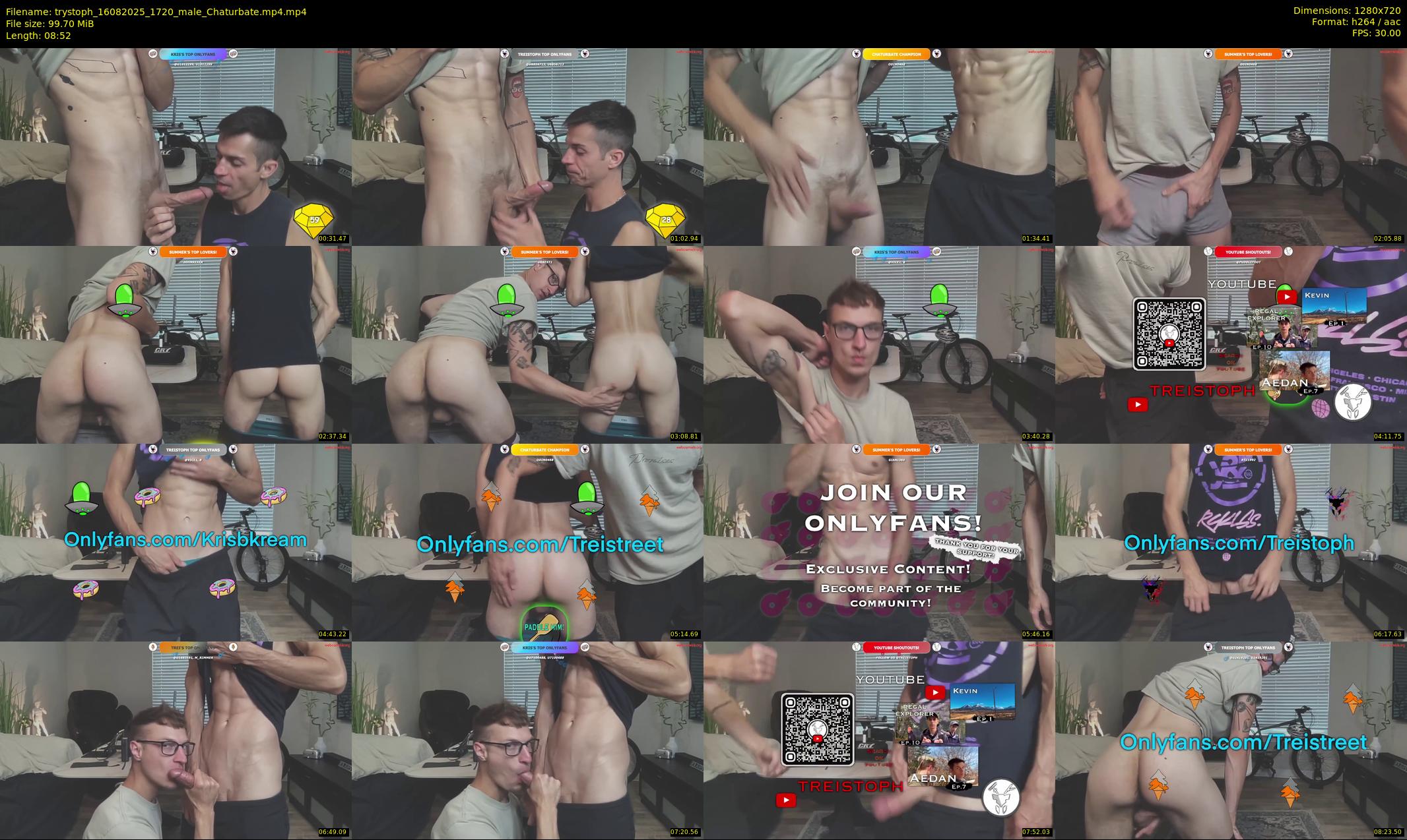 trystoph — 9 minute Chaturbate male cam show recording, 720p, Aug 16, 2025