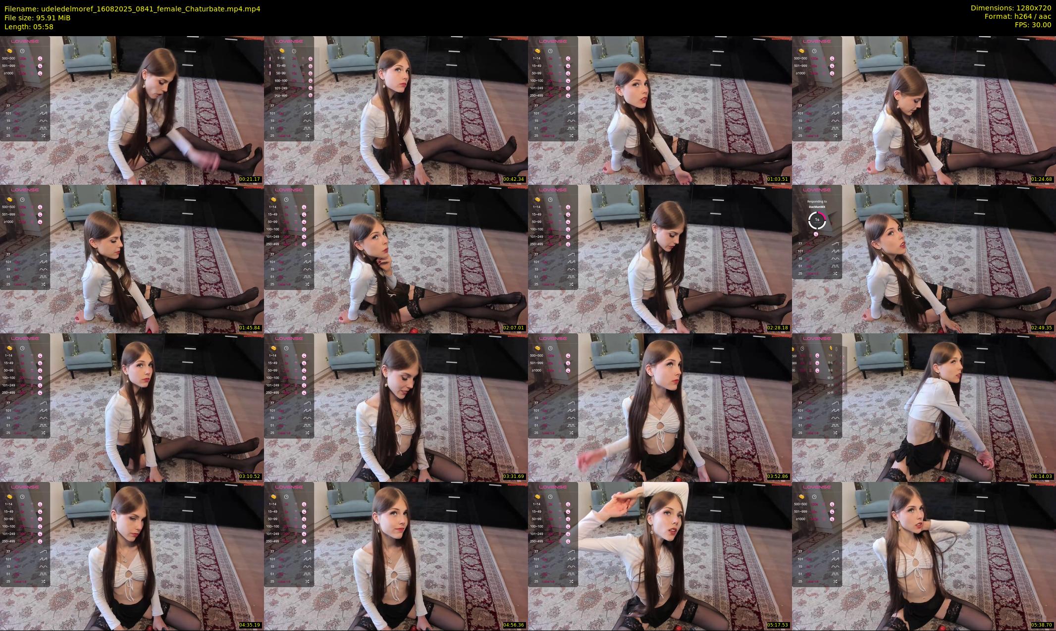 udeledelmoref — 6 minute Chaturbate female cam show recording, 720p, Aug 16, 2025