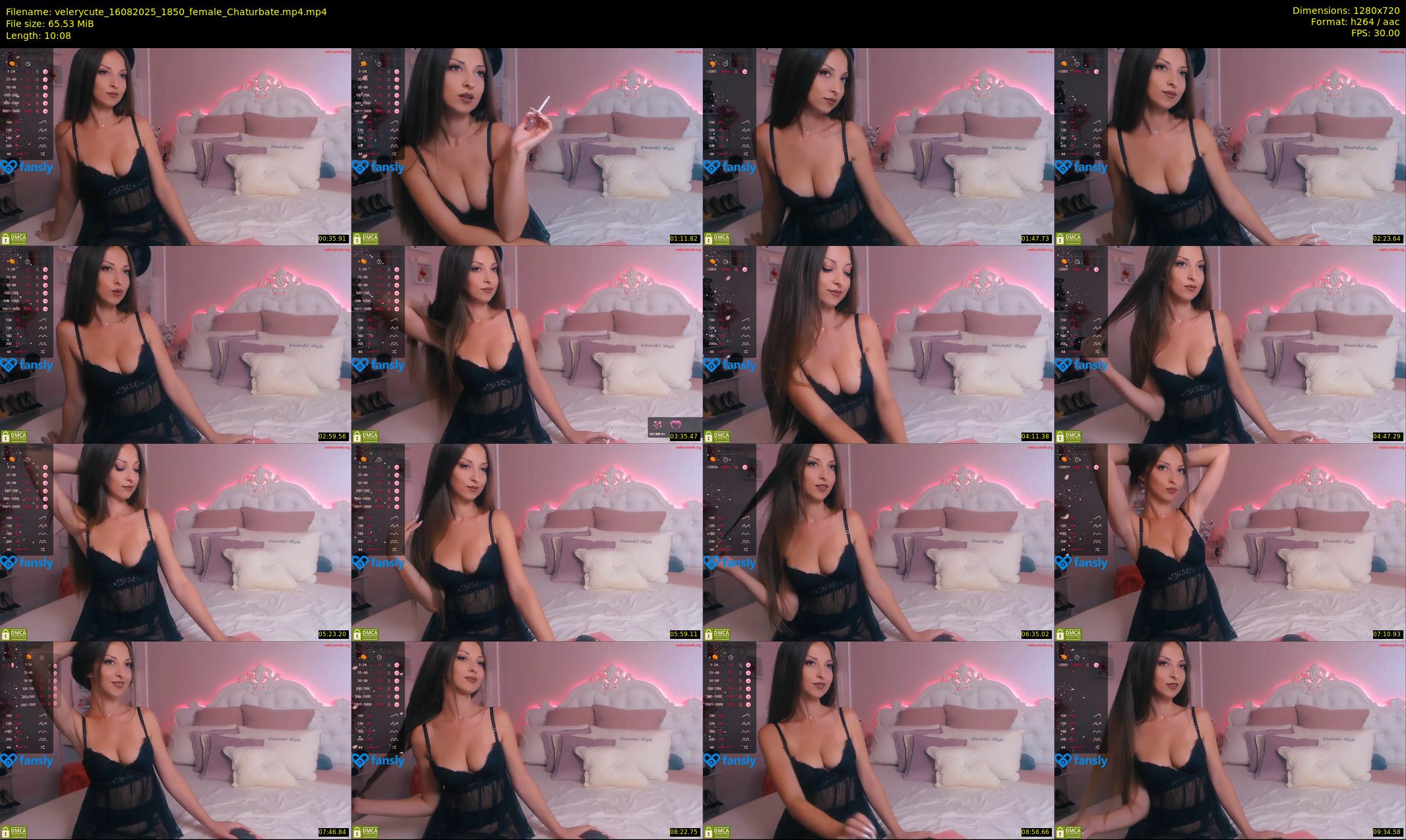 velerycute — 11 minute Chaturbate female cam show recording, 720p, Aug 16, 2025