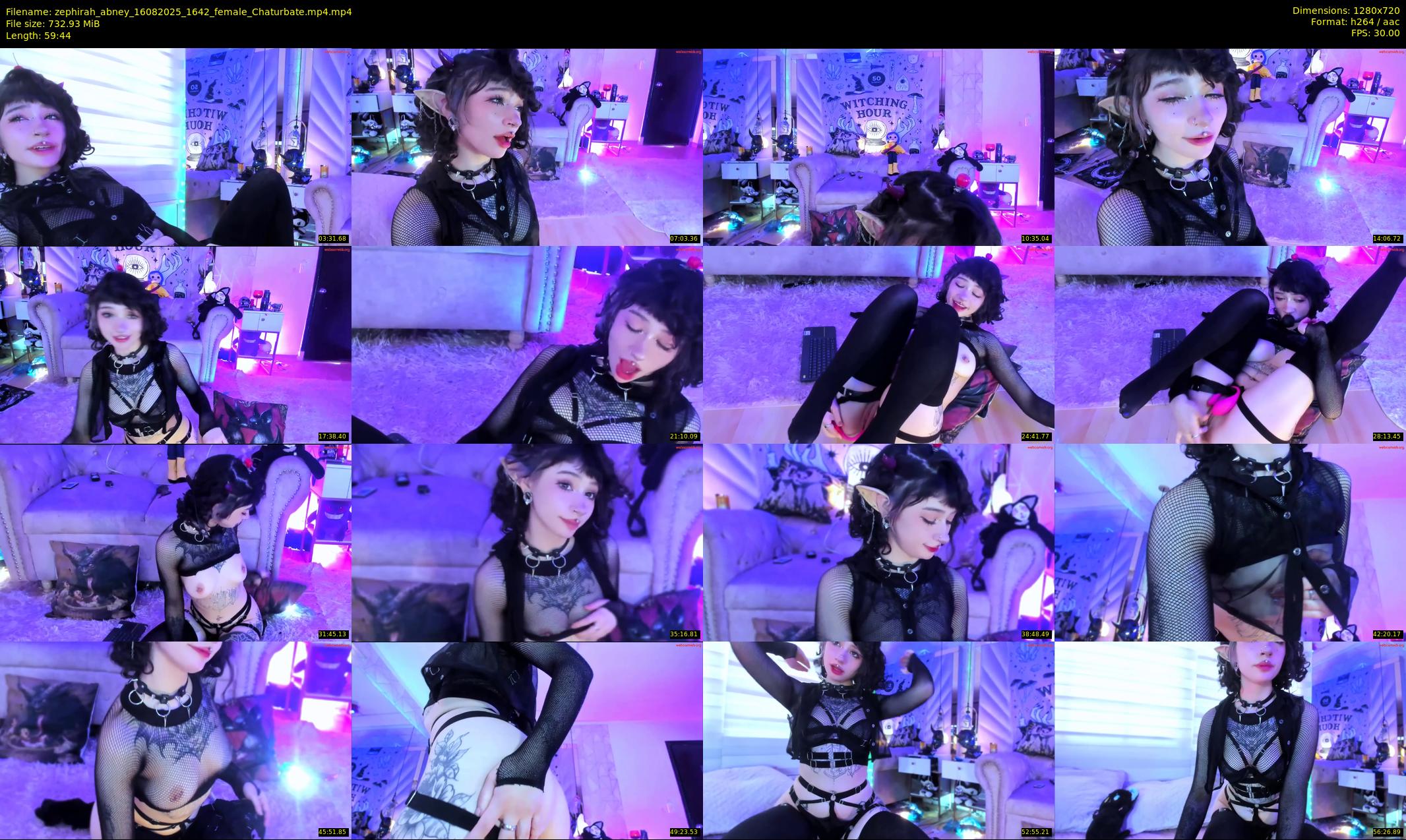 zephirah_abney — 60 minute Chaturbate female cam show recording, 720p, Aug 16, 2025