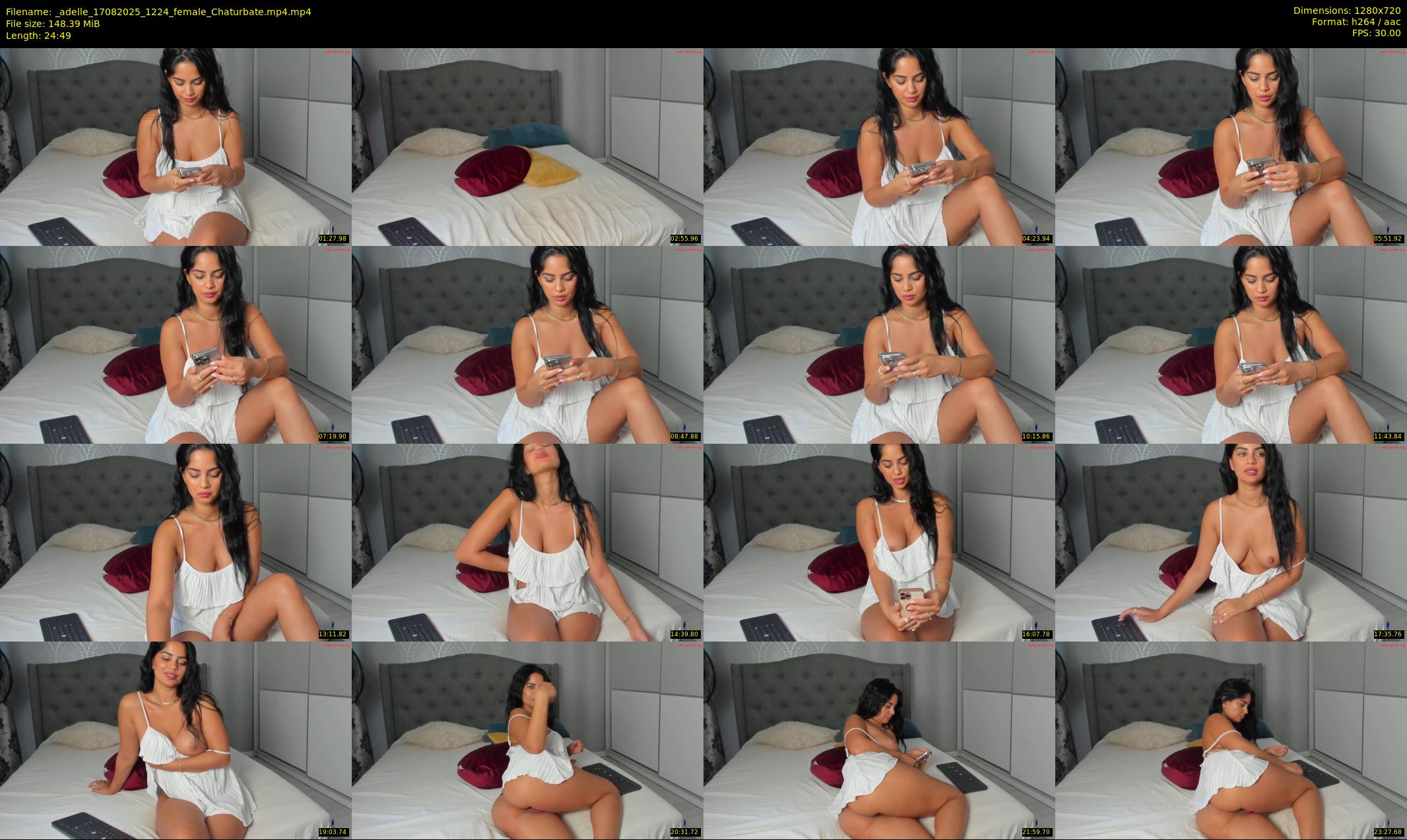 _adelle — 25 minute Chaturbate female cam show recording, 720p, Aug 17, 2025
