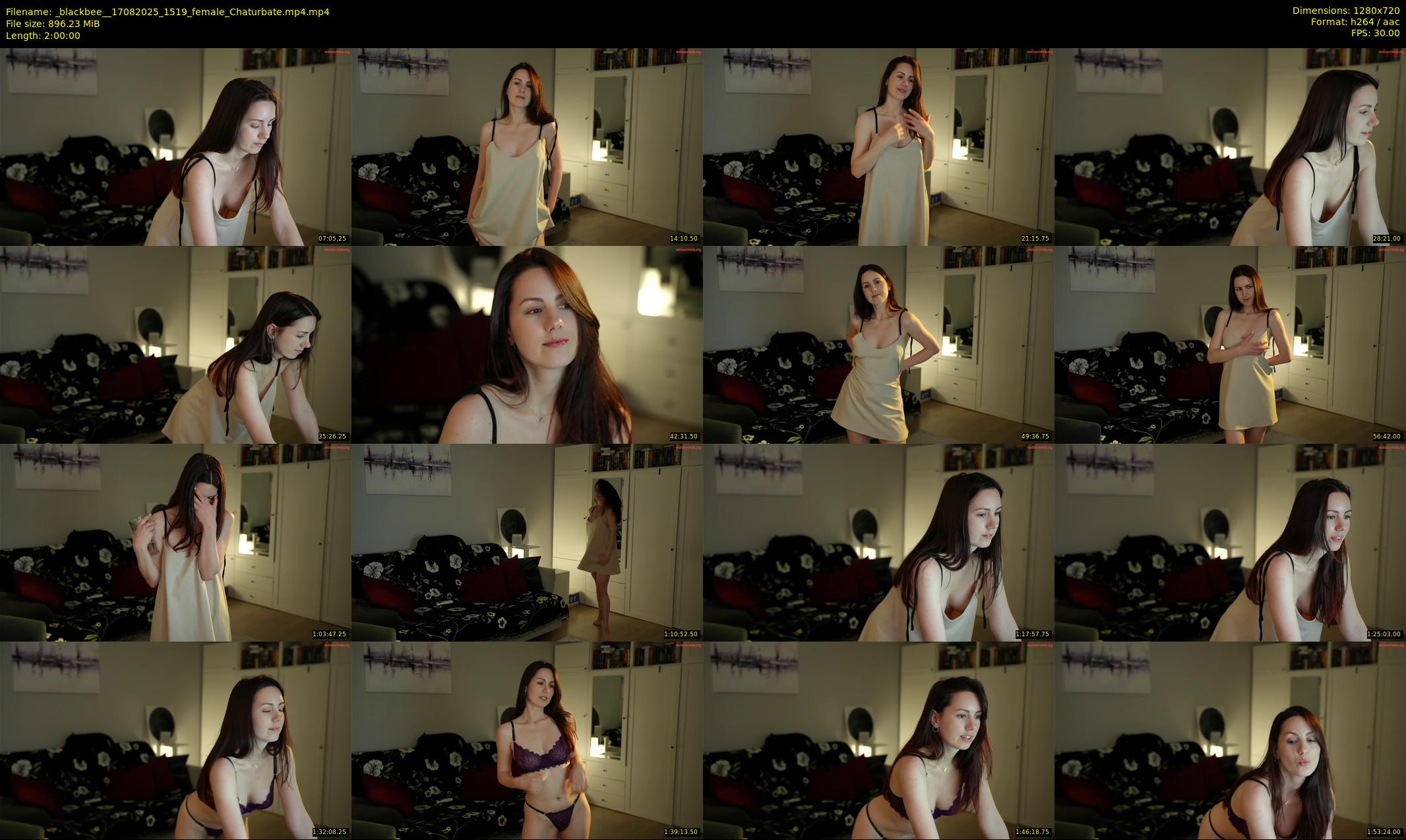 _blackbee_ — 120 minute Chaturbate female cam show recording, 720p, Aug 17, 2025