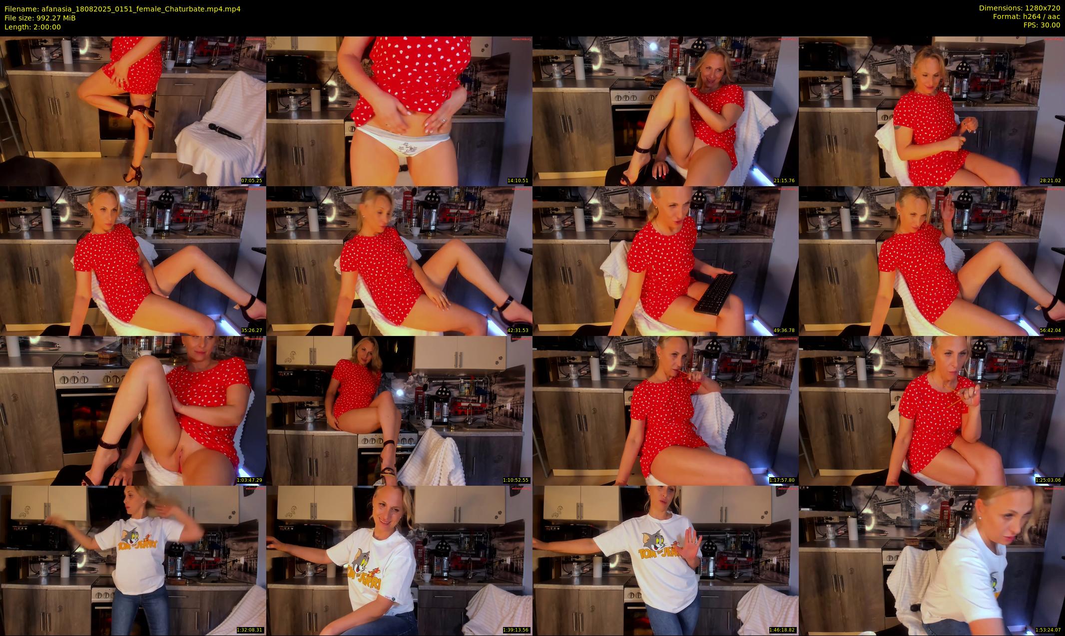afanasia — 120 minute Chaturbate female cam show recording, 720p, Aug 18, 2025