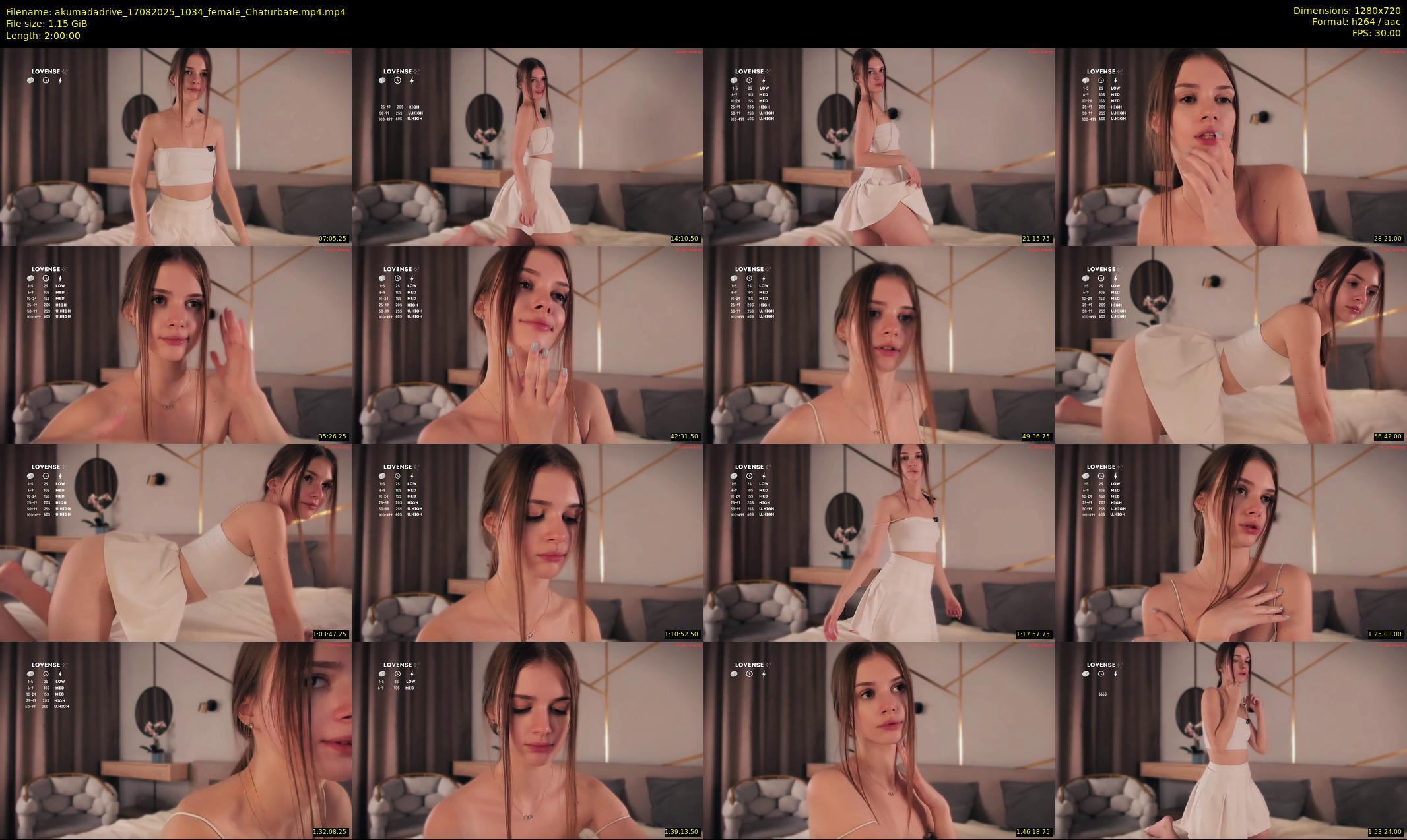 akumadadrive — 120 minute Chaturbate female cam show recording, 720p, Aug 17, 2025