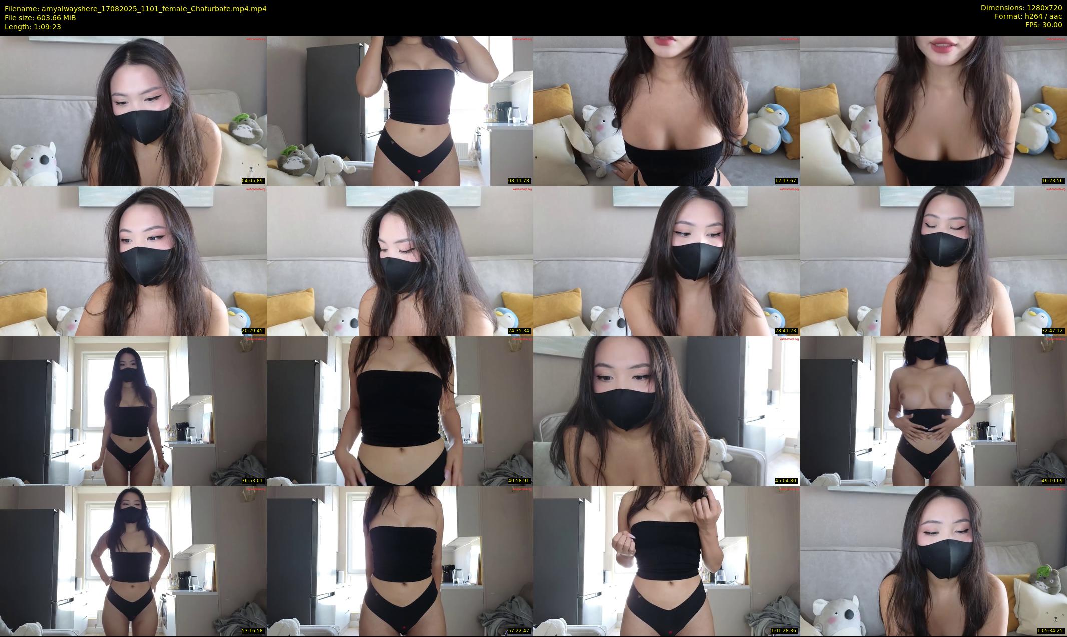 amyalwayshere — 70 minute Chaturbate female cam show recording, 720p, Aug 17, 2025