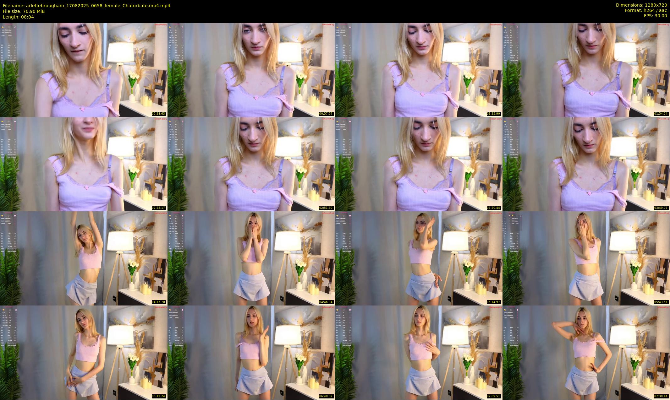 arlettebrougham — 9 minute Chaturbate female cam show recording, 720p, Aug 17, 2025