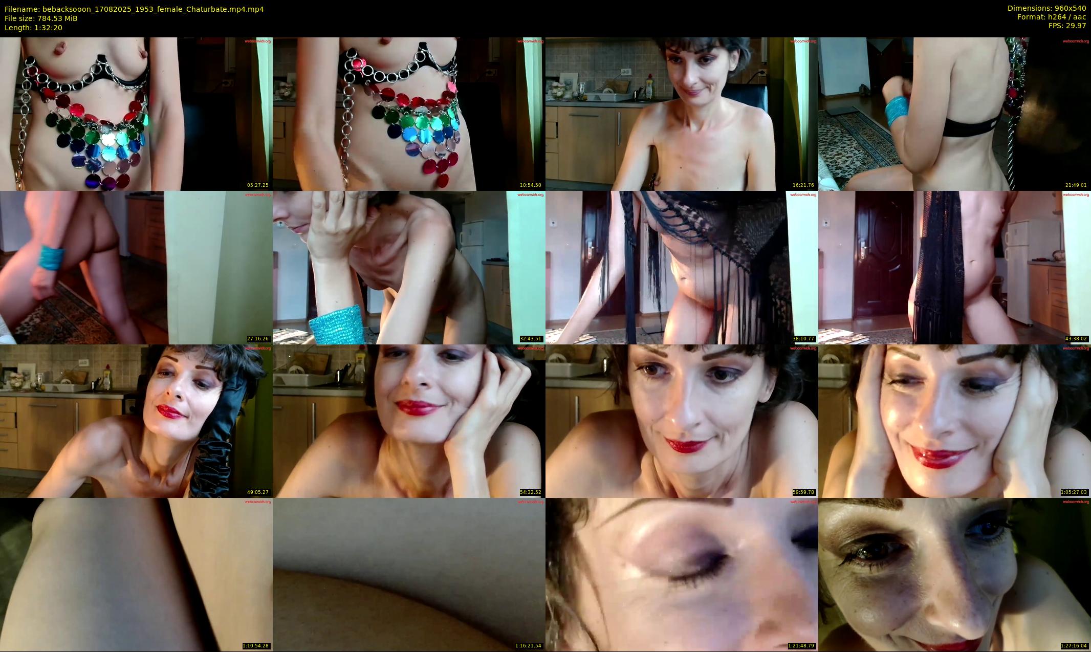bebacksooon — 93 minute Chaturbate female cam show recording, 480p, Aug 17, 2025