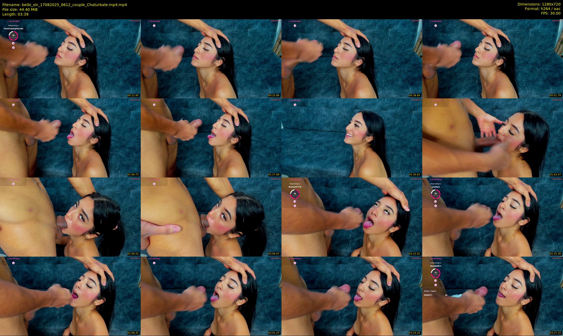 beibi_sin — 4 minute Chaturbate couple cam show recording, 720p, Aug 17, 2025