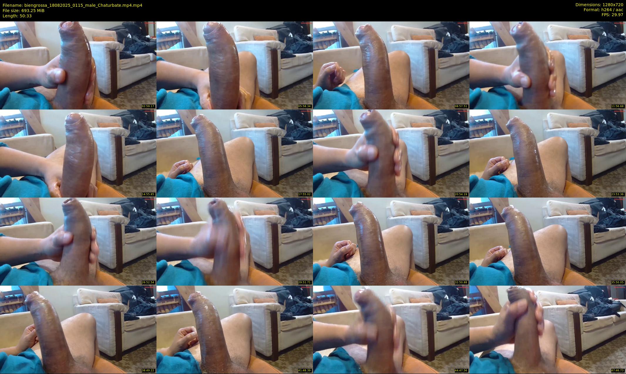 biengrossa — 51 minute Chaturbate male cam show recording, 720p, Aug 18, 2025