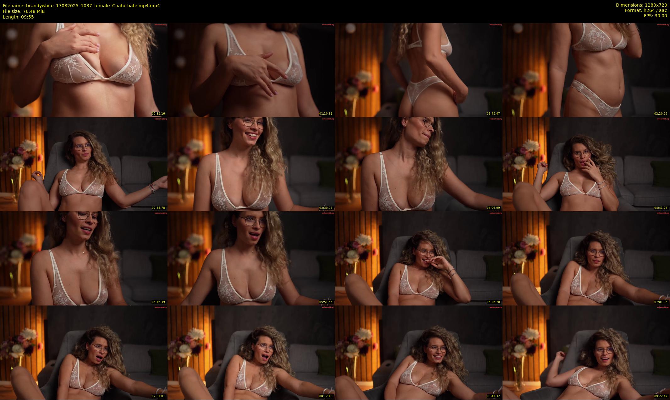 brandywhite — 10 minute Chaturbate female cam show recording, 720p, Aug 17, 2025