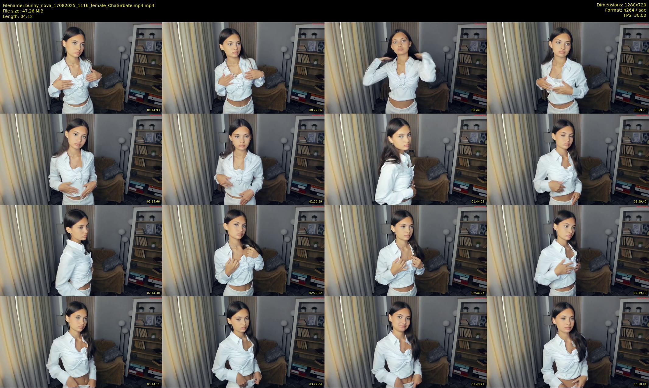 bunny_nova — 5 minute Chaturbate female cam show recording, 720p, Aug 17, 2025