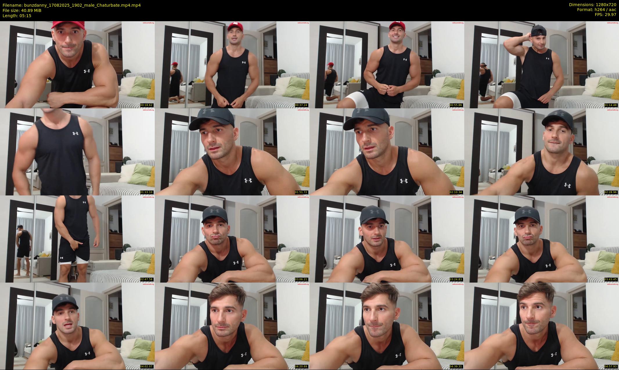 bunzdanny — 6 minute Chaturbate male cam show recording, 720p, Aug 17, 2025