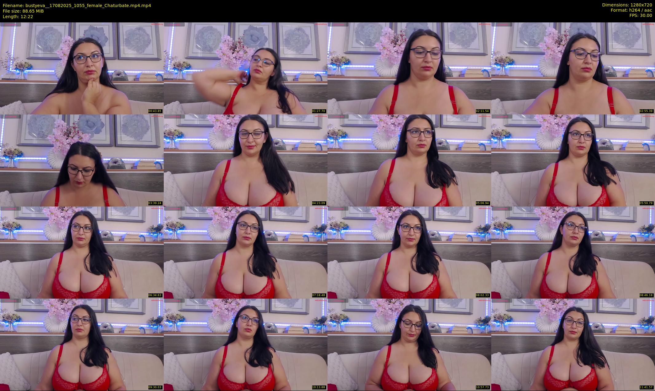 bustyeva_ — 13 minute Chaturbate female cam show recording, 720p, Aug 17, 2025
