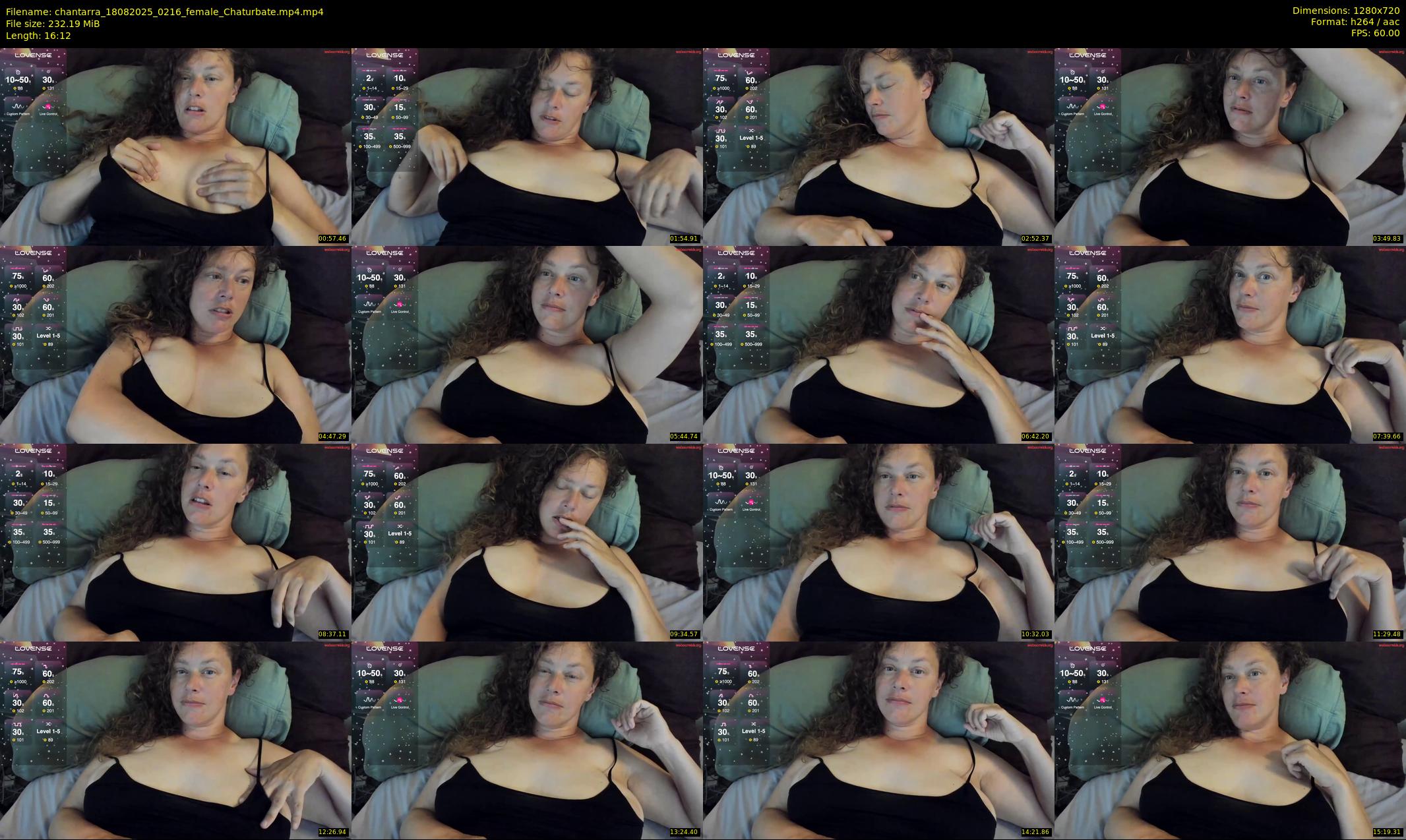 chantarra — 17 minute Chaturbate female cam show recording, 720p, Aug 18, 2025
