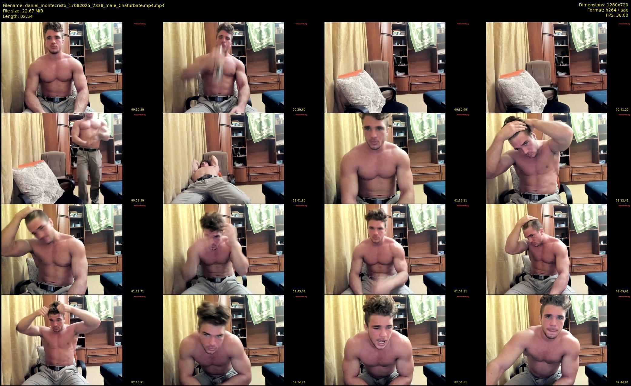 daniel_montecristo — 3 minute Chaturbate male cam show recording, 720p, Aug 17, 2025