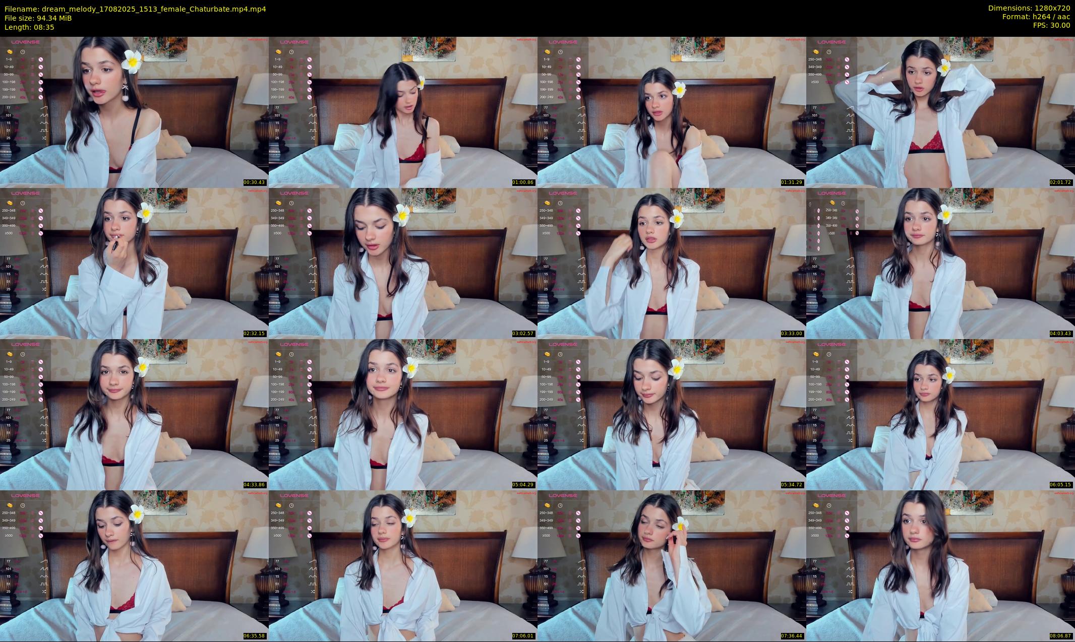 dream_melody — 9 minute Chaturbate female cam show recording, 720p, Aug 17, 2025
