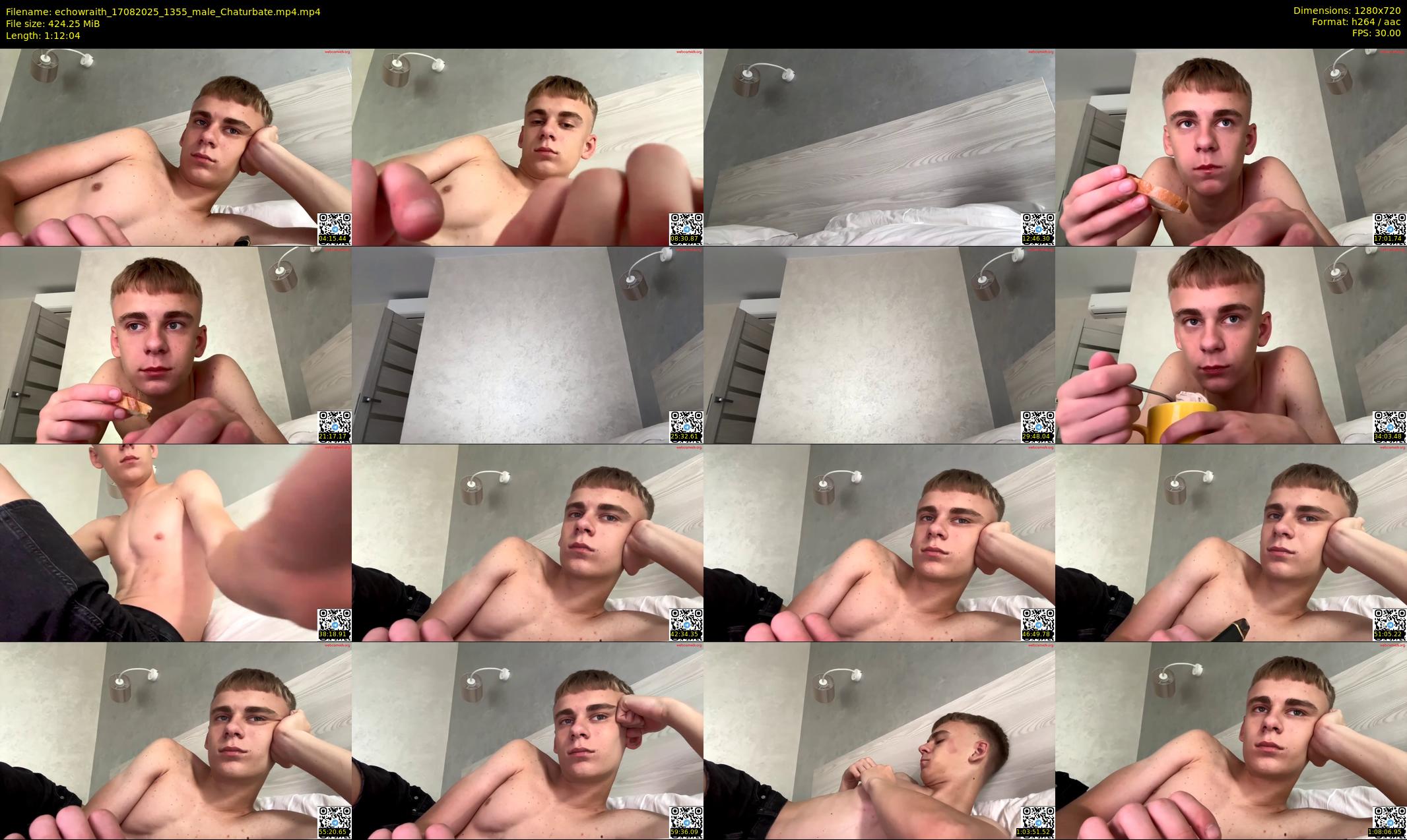 echowraith — 73 minute Chaturbate male cam show recording, 720p, Aug 17, 2025