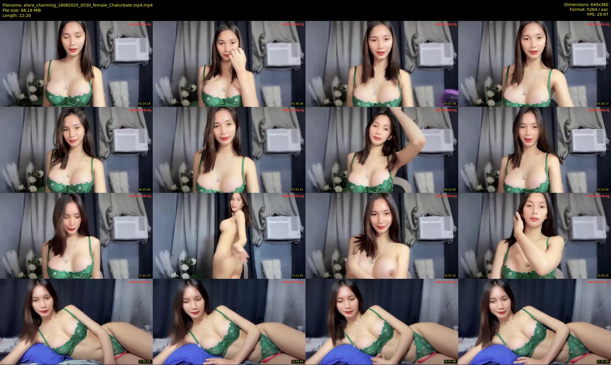 elora_charming — 23 minute Chaturbate female cam show recording, 360p, Aug 18, 2025
