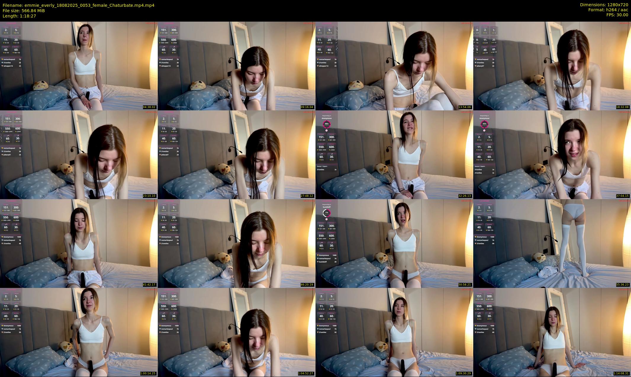 emmie_everly — 79 minute Chaturbate female cam show recording, 720p, Aug 18, 2025