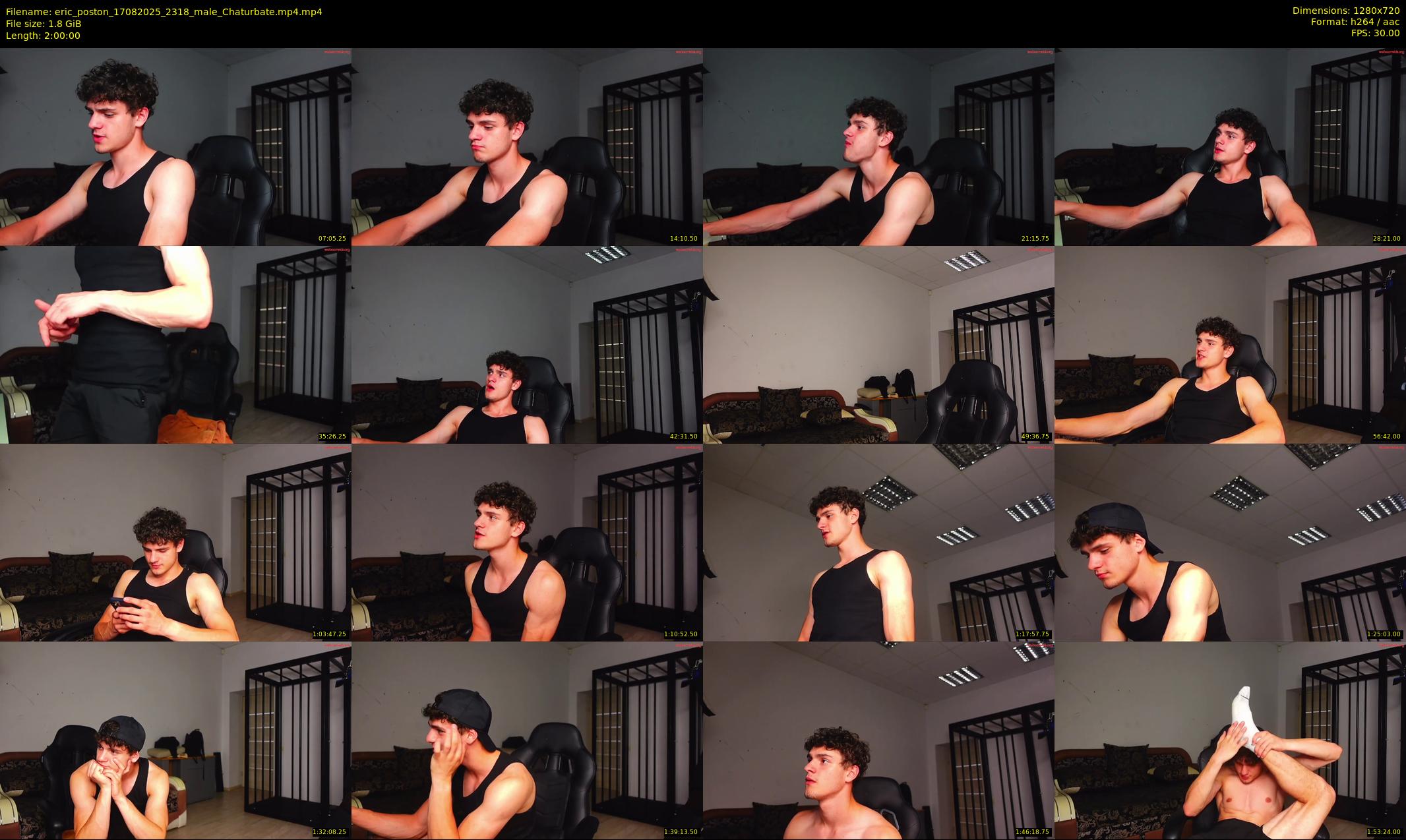 eric_poston — 120 minute Chaturbate male cam show recording, 720p, Aug 17, 2025