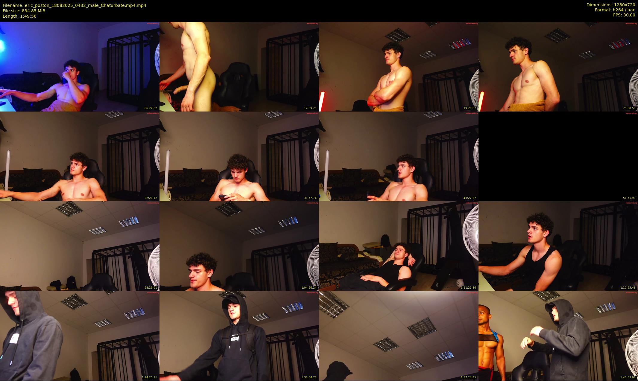 eric_poston — 110 minute Chaturbate male cam show recording, 720p, Aug 18, 2025