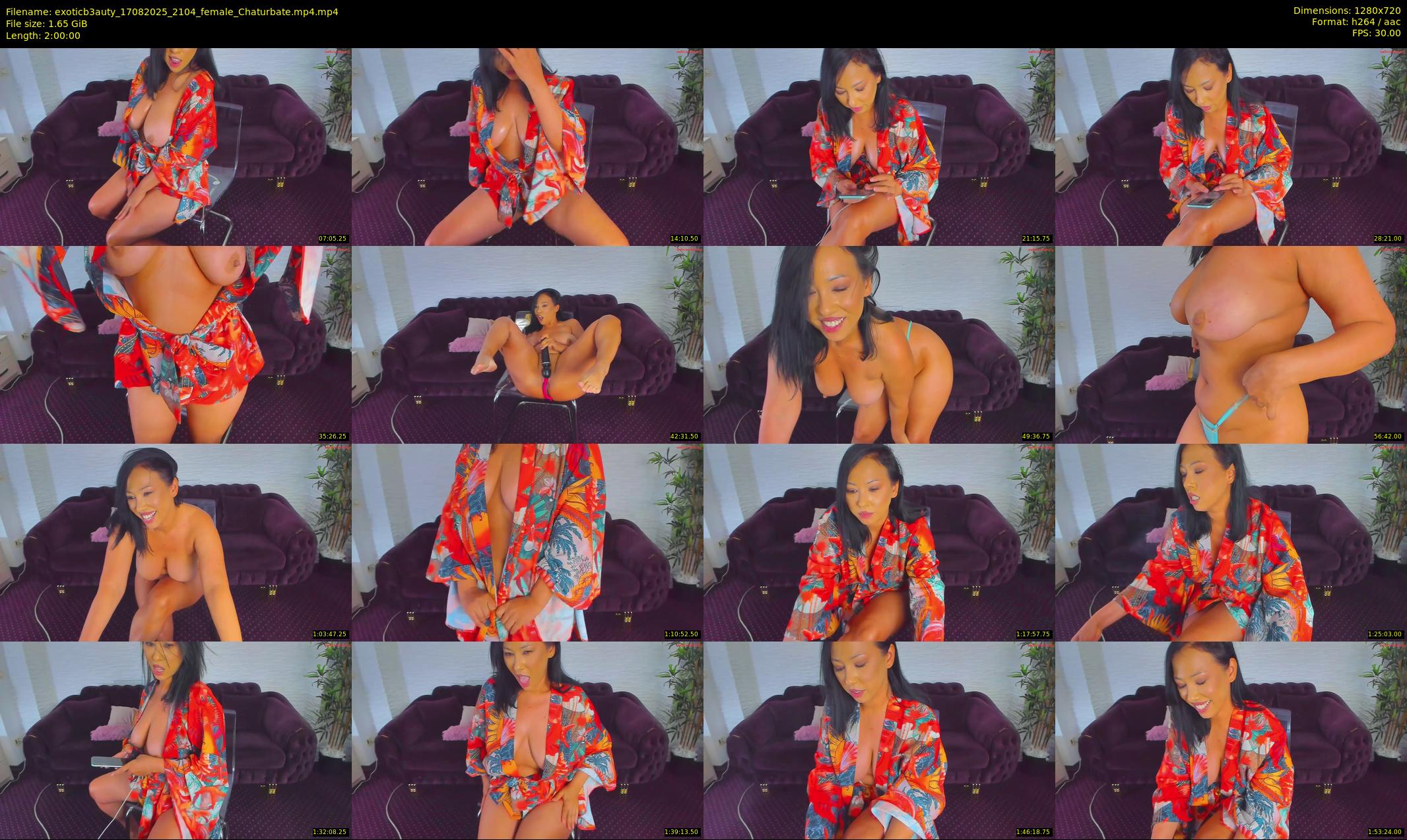 exoticb3auty — 120 minute Chaturbate female cam show recording, 720p, Aug 17, 2025
