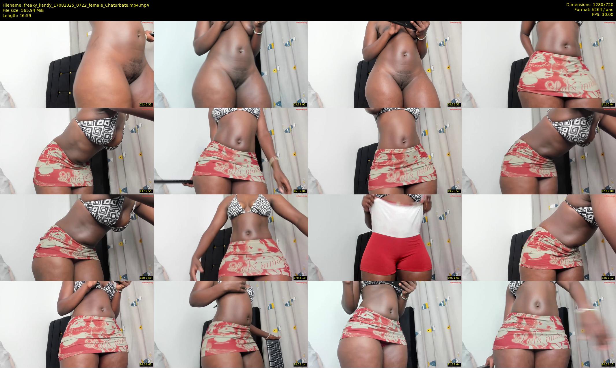 freaky_kandy — 47 minute Chaturbate female cam show recording, 720p, Aug 17, 2025