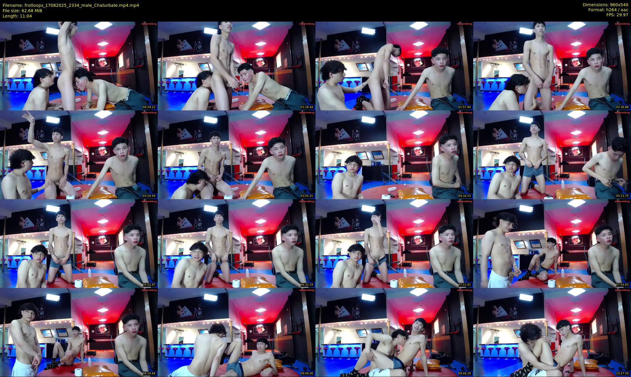 frotloops — 12 minute Chaturbate male cam show recording, 480p, Aug 17, 2025