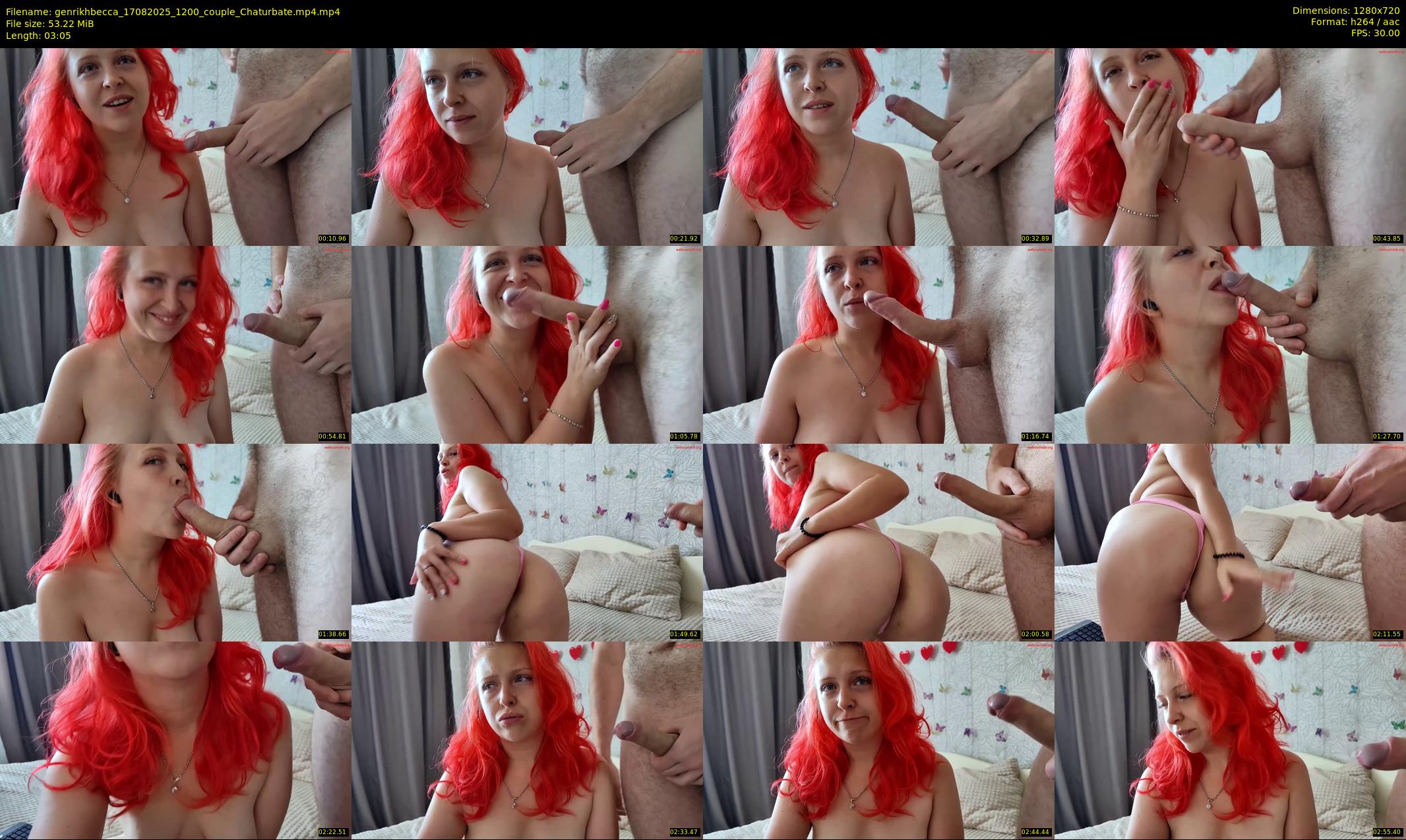 genrikhbecca — 4 minute Chaturbate couple cam show recording, 720p, Aug 17, 2025