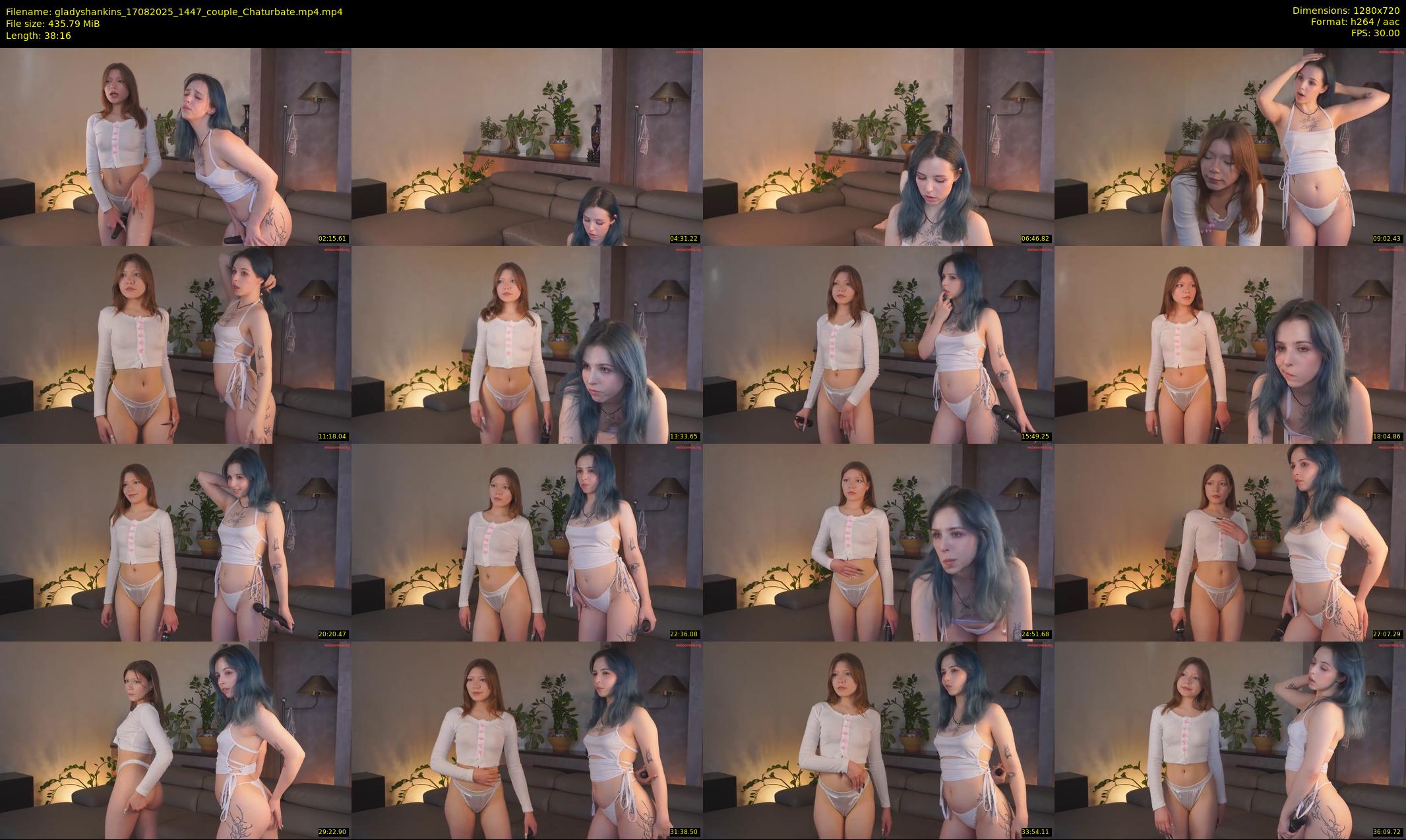 gladyshankins — 39 minute Chaturbate female cam show recording, 720p, Aug 17, 2025