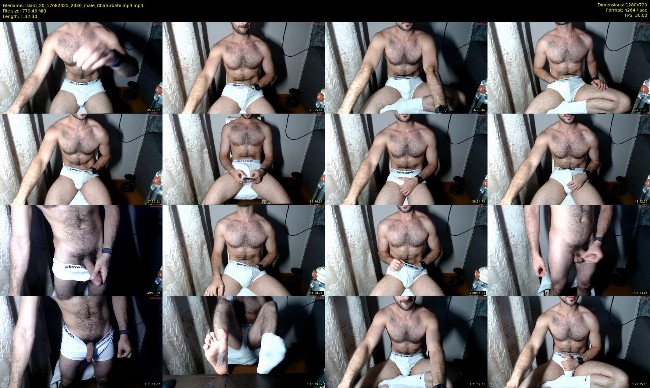 islam_20 — 93 minute Chaturbate male cam show recording, 720p, Aug 17, 2025