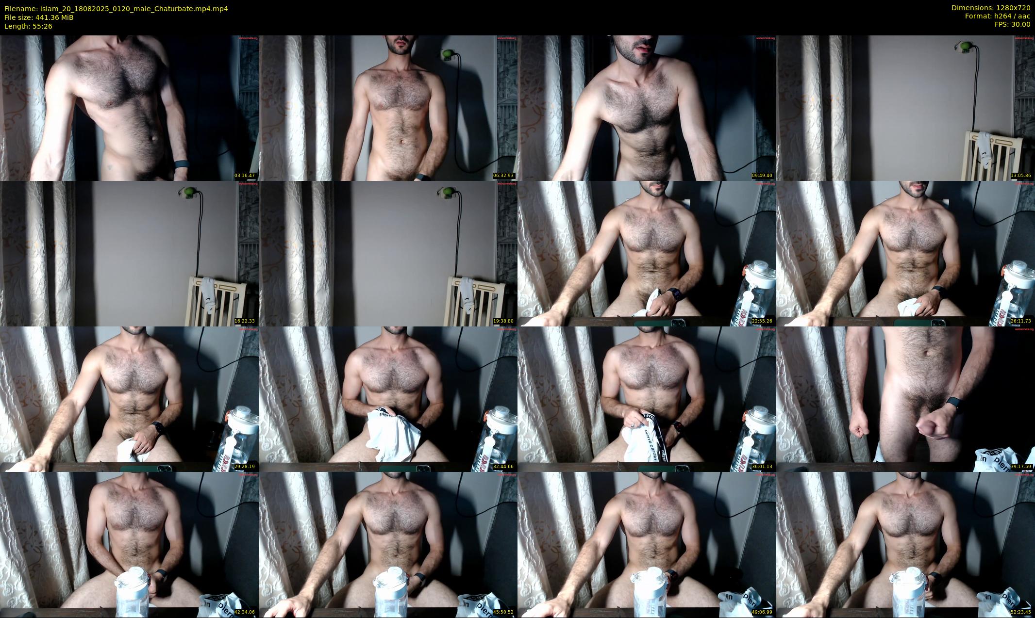 islam_20 — 56 minute Chaturbate male cam show recording, 720p, Aug 18, 2025
