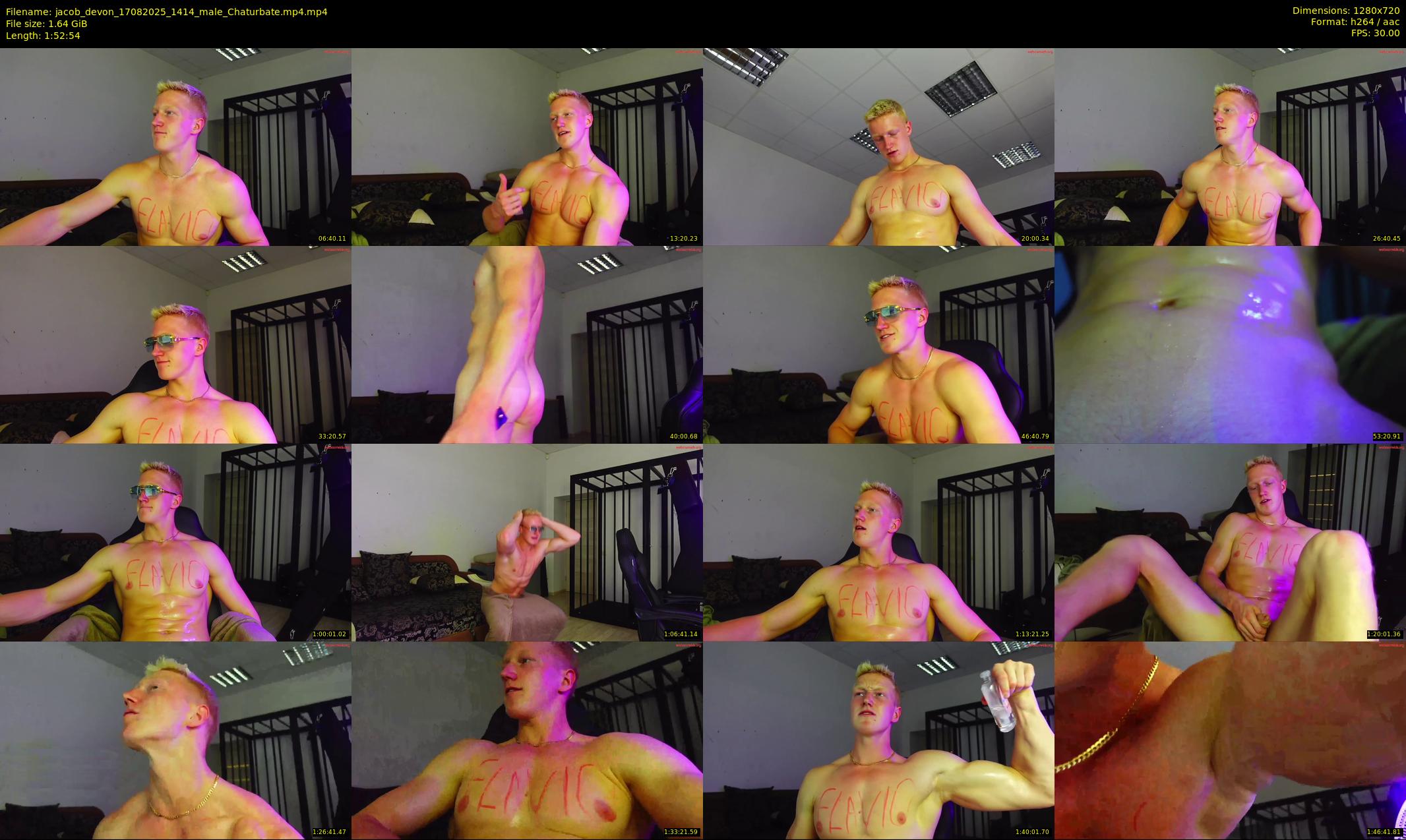 jacob_devon — 113 minute Chaturbate male cam show recording, 720p, Aug 17, 2025
