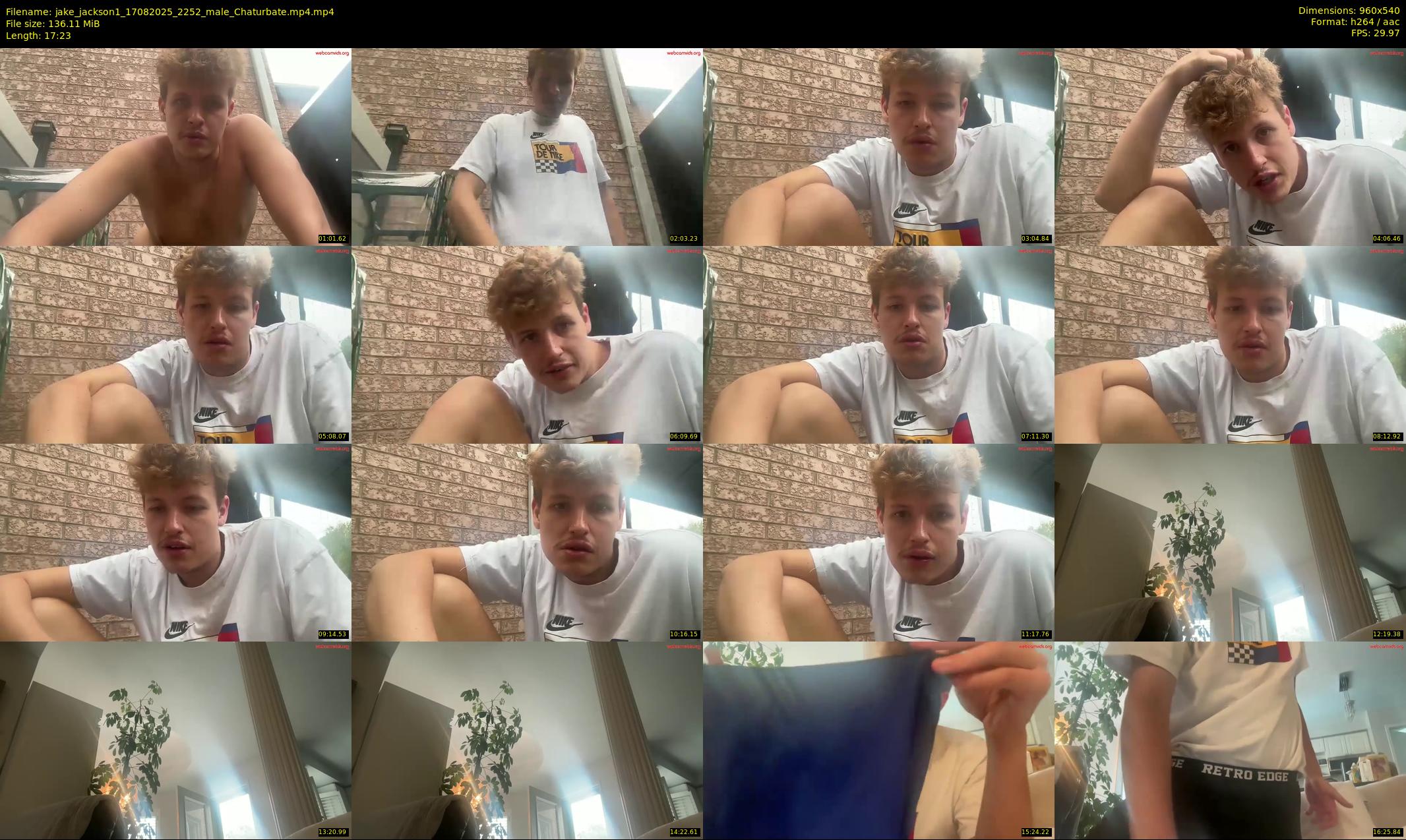 jake_jackson1 — 18 minute Chaturbate male cam show recording, 480p, Aug 17, 2025