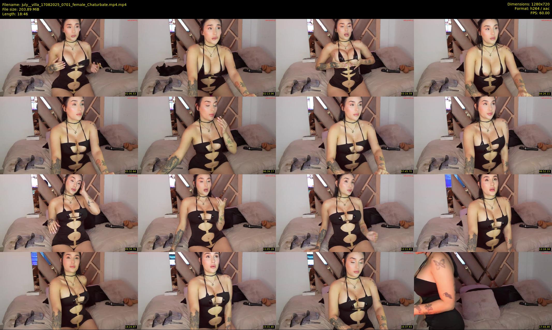 july__villa — 19 minute Chaturbate female cam show recording, 720p, Aug 17, 2025