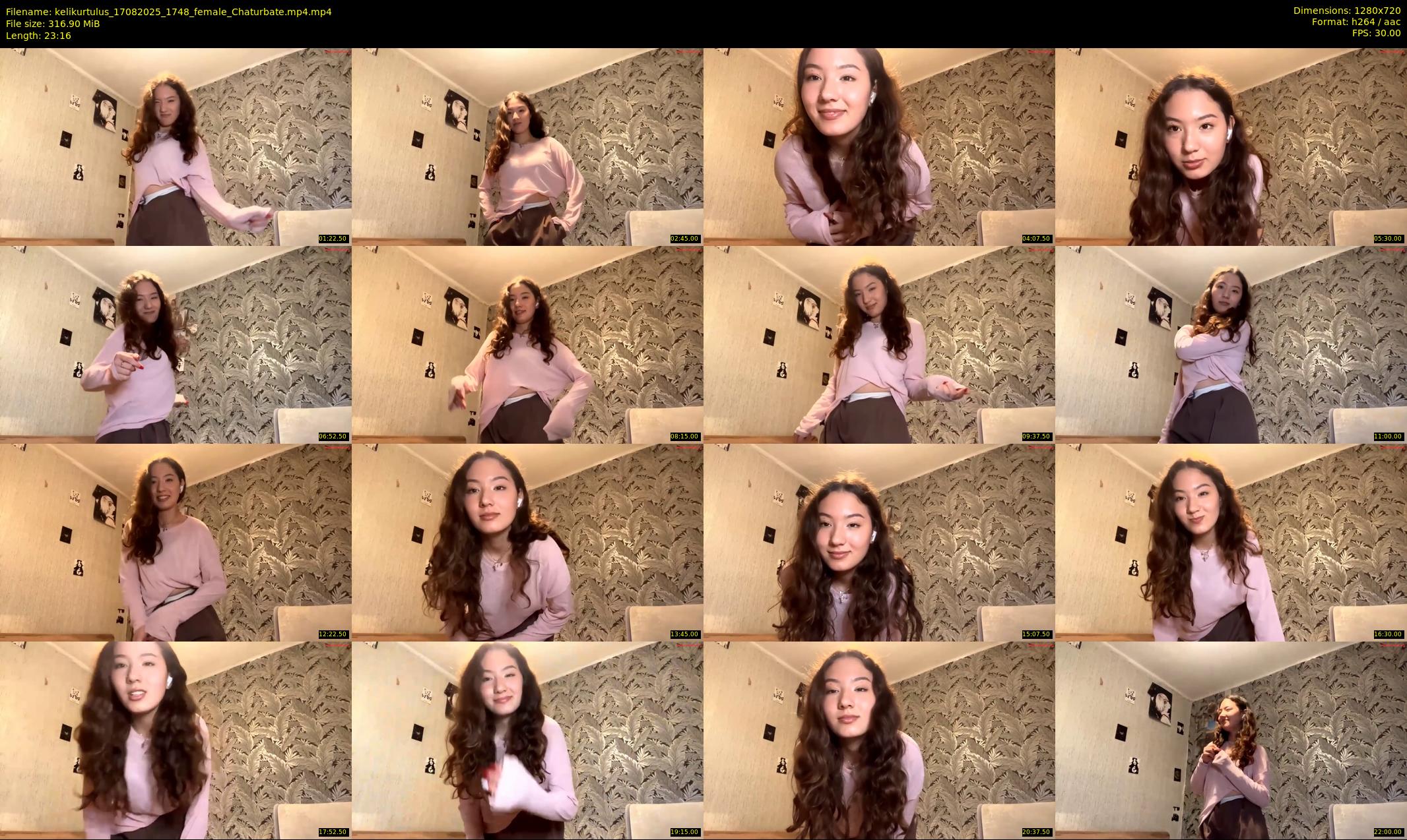 kelikurtulus — 24 minute Chaturbate female cam show recording, 720p, Aug 17, 2025