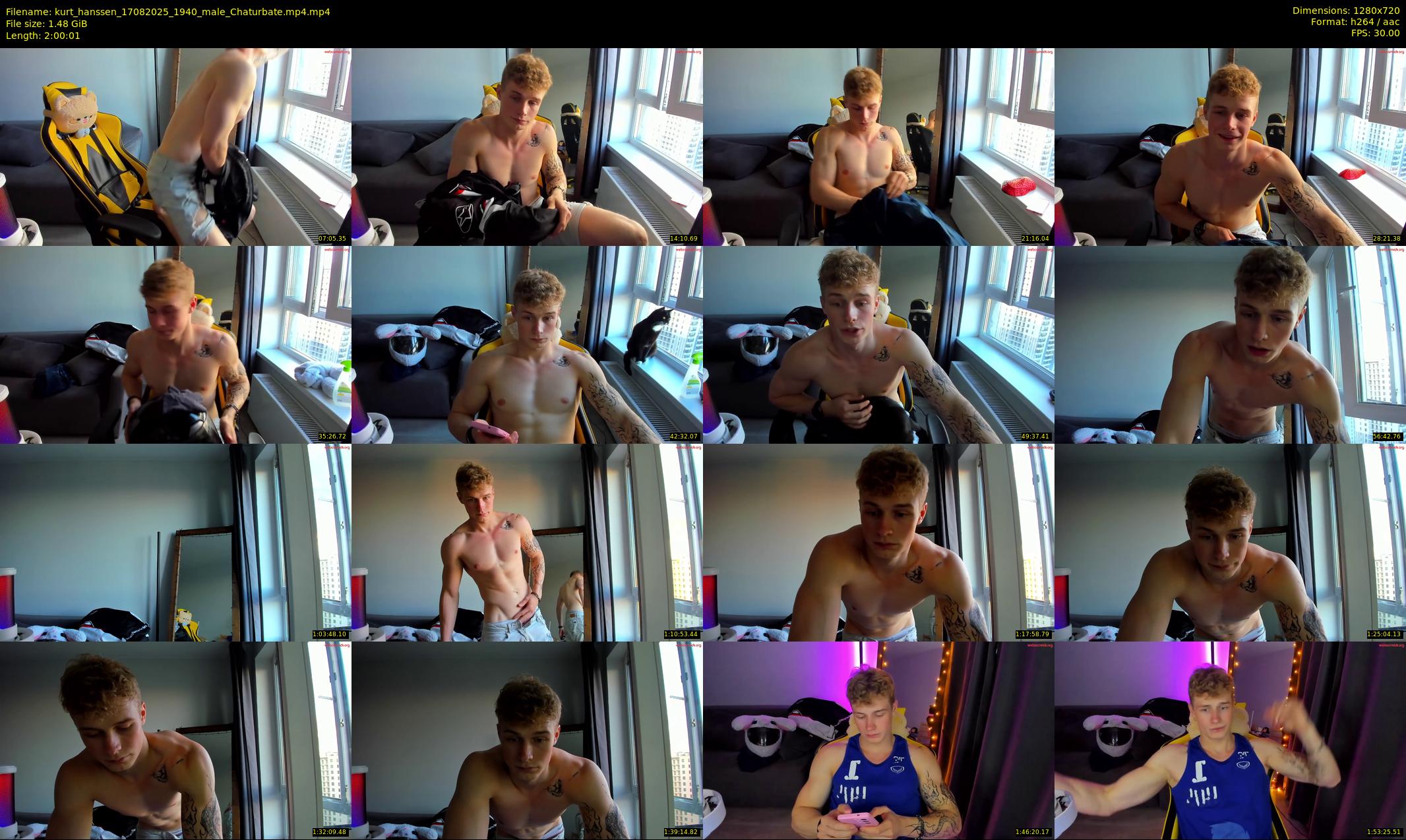kurt_hanssen — 121 minute Chaturbate male cam show recording, 720p, Aug 17, 2025