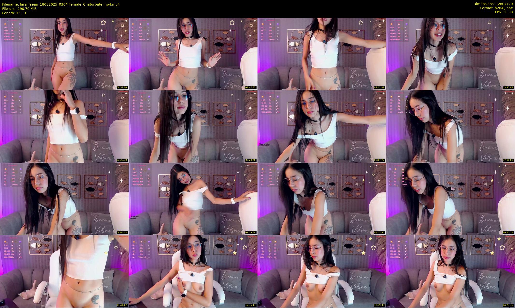 lara_jeean — 16 minute Chaturbate female cam show recording, 720p, Aug 18, 2025