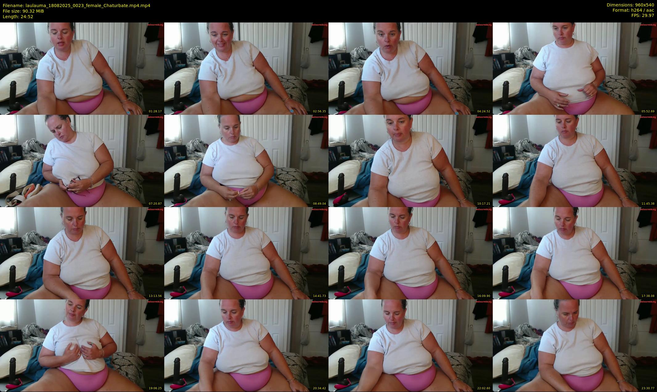 laulauma — 25 minute Chaturbate female cam show recording, 480p, Aug 18, 2025