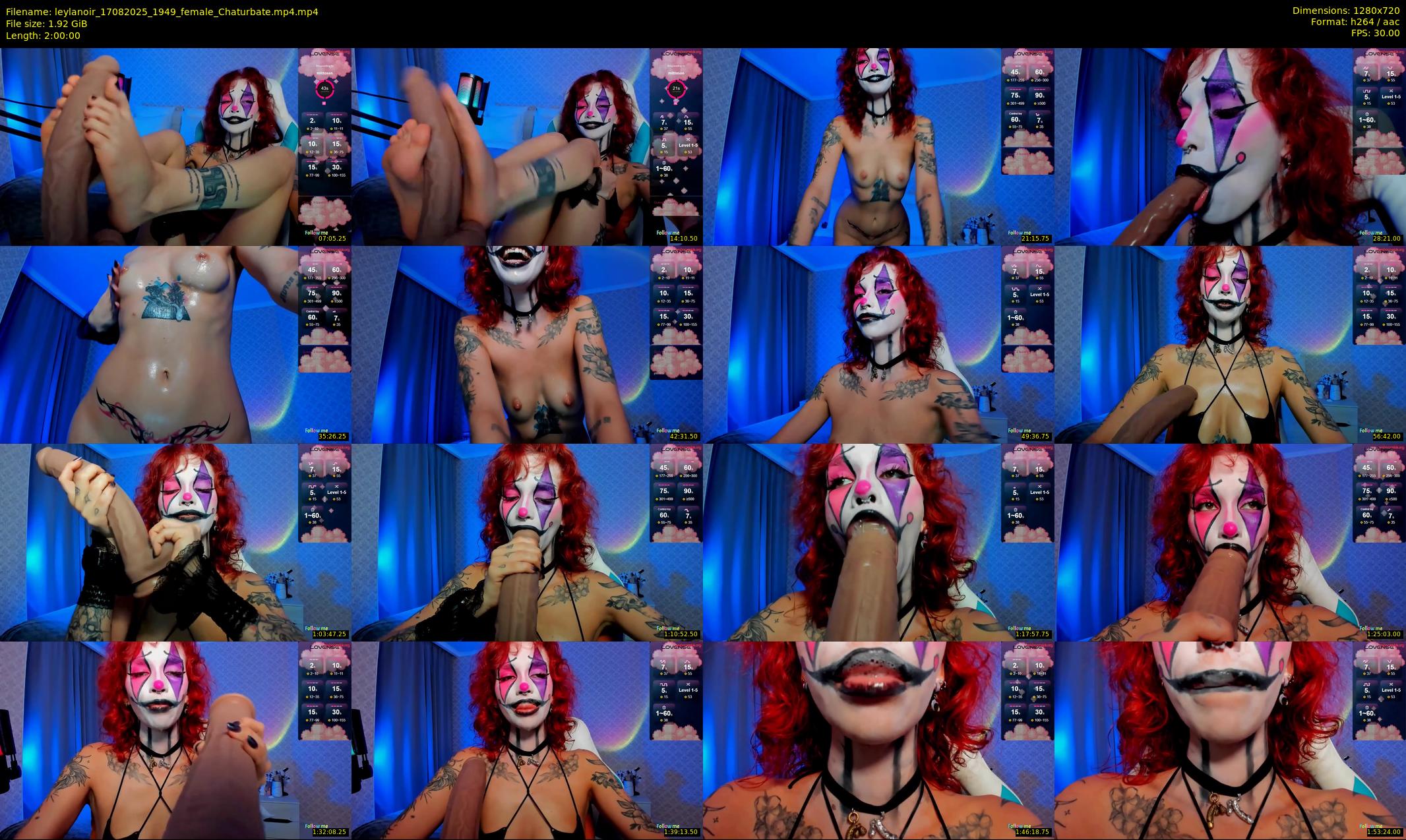 leylanoir — 120 minute Chaturbate female cam show recording, 720p, Aug 17, 2025