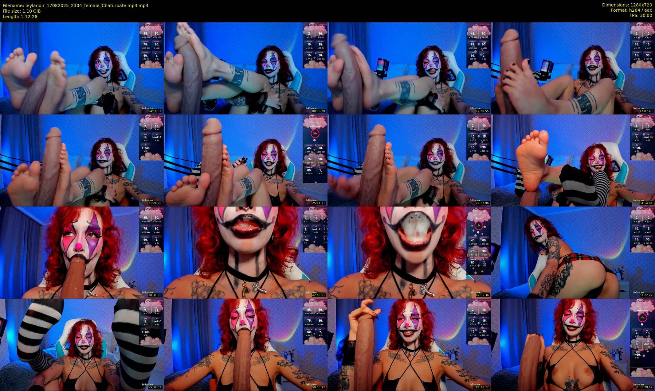 leylanoir — 73 minute Chaturbate female cam show recording, 720p, Aug 17, 2025