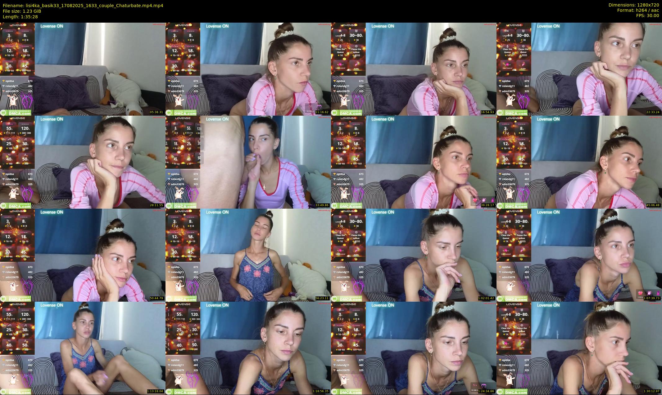 lisi4ka_basik33 — 96 minute Chaturbate couple cam show recording, 720p, Aug 17, 2025