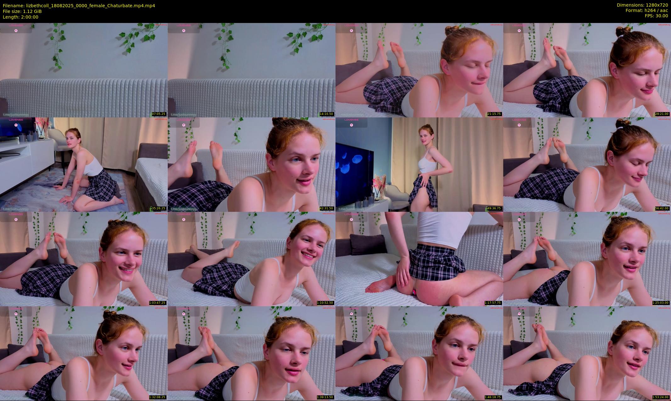 lizbethcoll — 120 minute Chaturbate female cam show recording, 720p, Aug 18, 2025