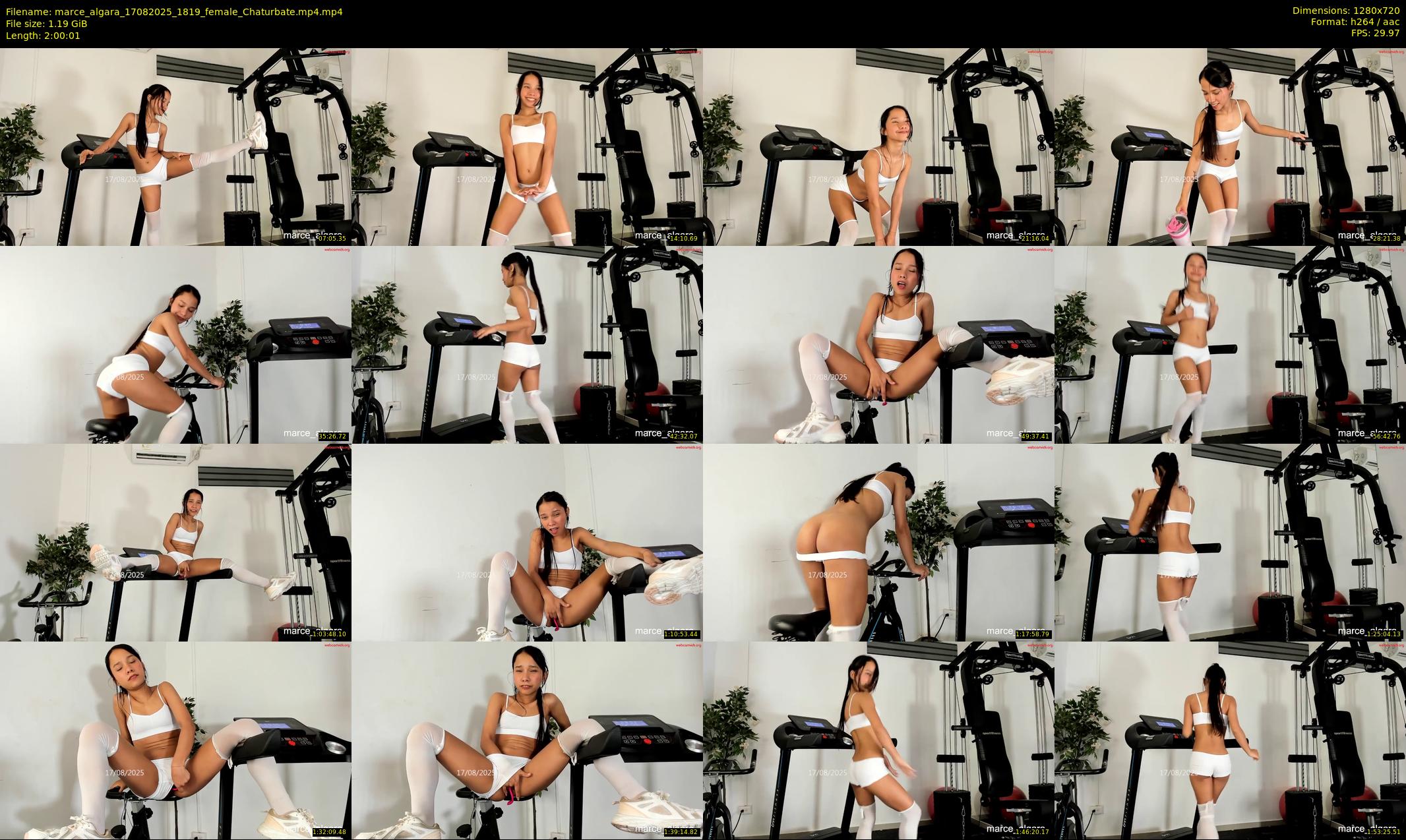 marce_algara — 121 minute Chaturbate female cam show recording, 720p, Aug 17, 2025