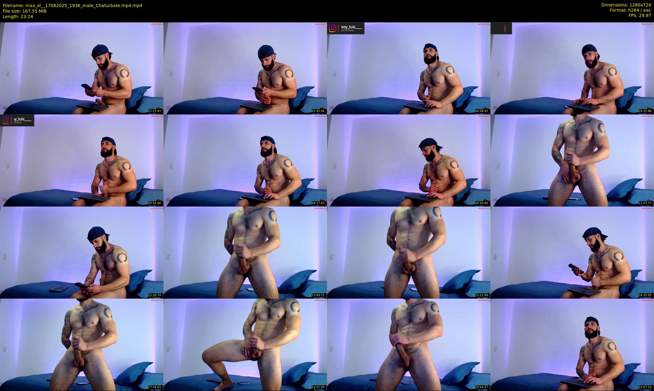 max_xl_ — 24 minute Chaturbate male cam show recording, 720p, Aug 17, 2025