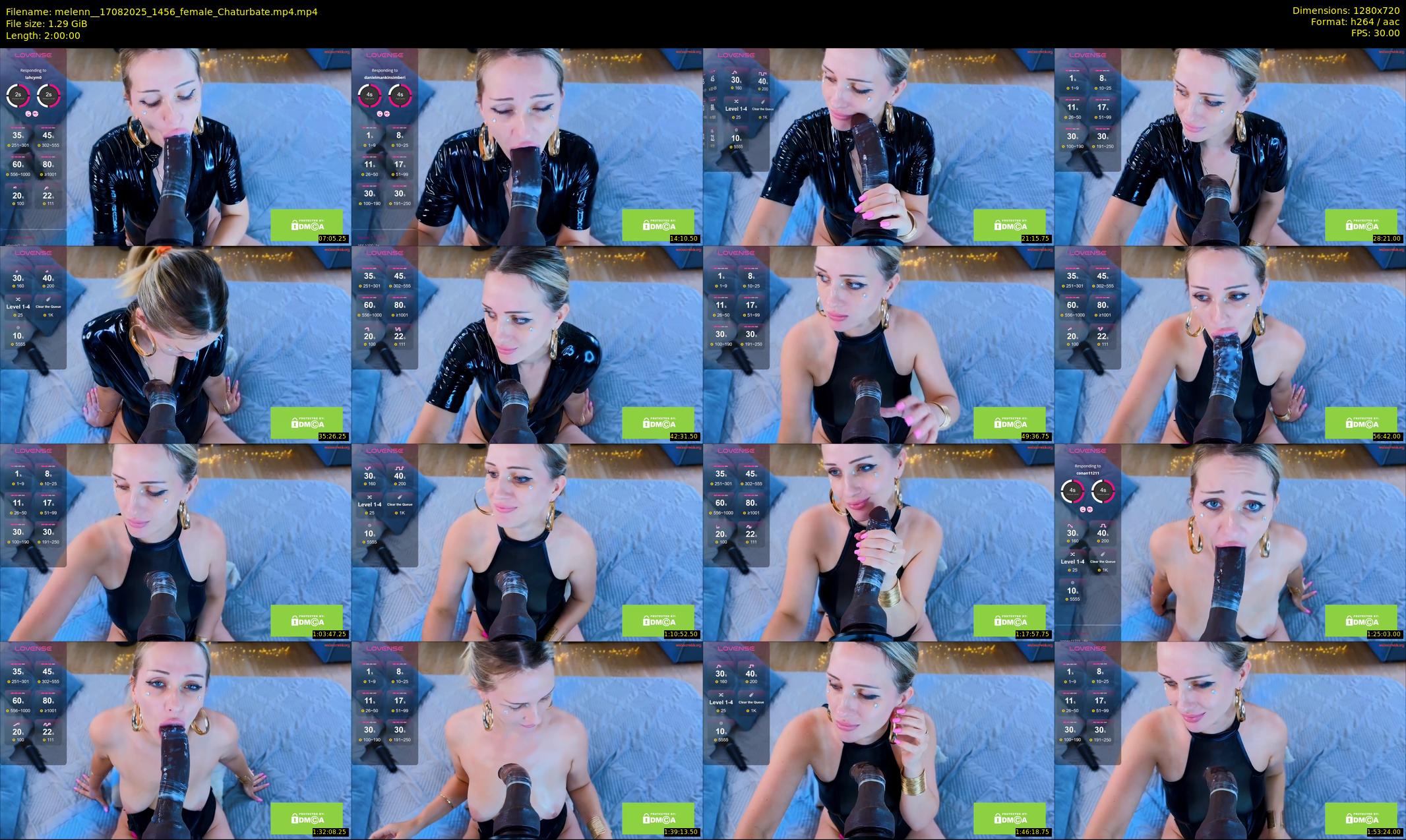 melenn_ — 120 minute Chaturbate female cam show recording, 720p, Aug 17, 2025