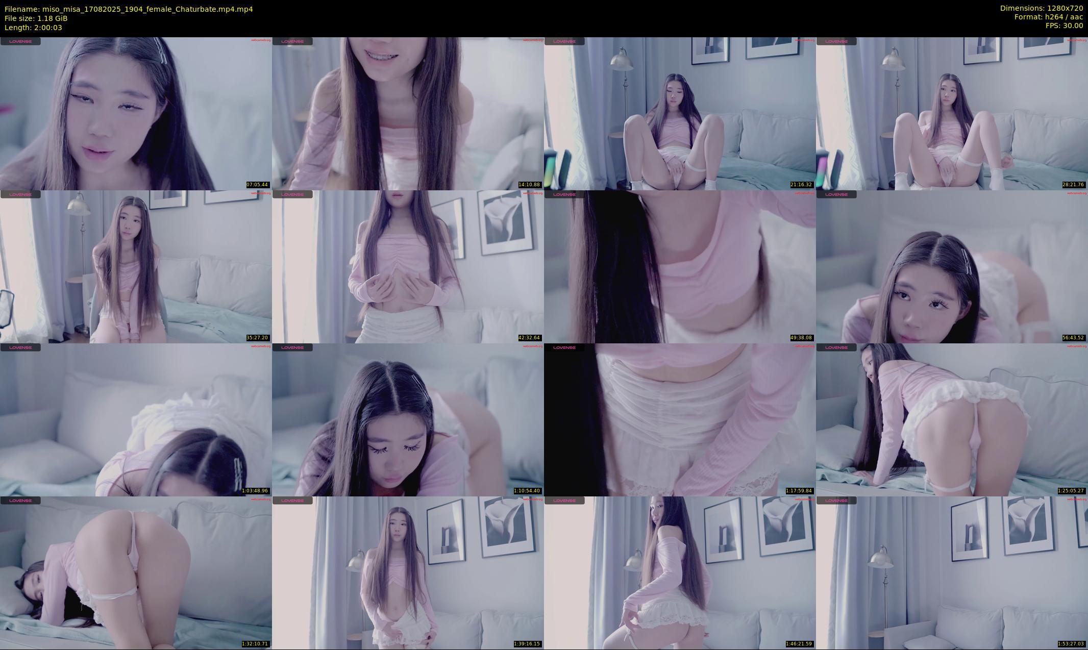 miso_misa — 121 minute Chaturbate female cam show recording, 720p, Aug 17, 2025