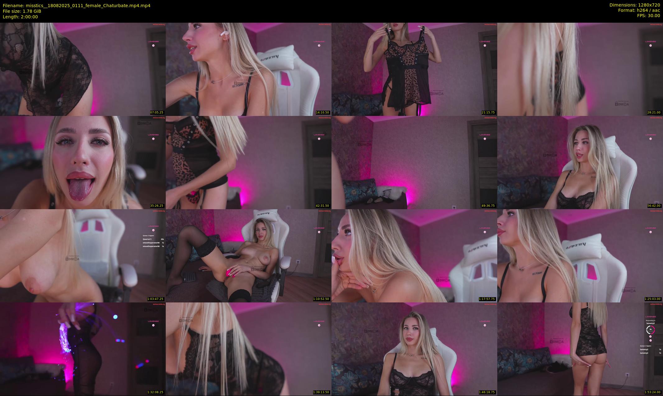 misstics_ — 120 minute Chaturbate female cam show recording, 720p, Aug 18, 2025